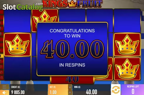 Οθόνη7. Kings Fruit Κουλοχέρης 