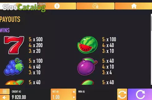 Οθόνη8. Kings Fruit Κουλοχέρης 