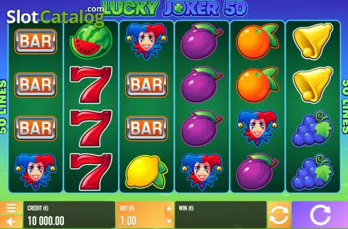 Οθόνη2. Lucky Joker 50 Κουλοχέρης