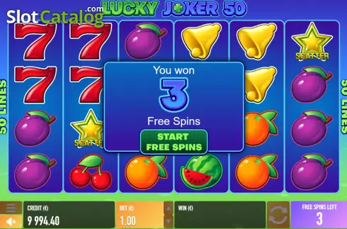 Οθόνη4. Lucky Joker 50 Κουλοχέρης