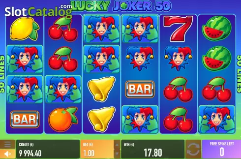Οθόνη5. Lucky Joker 50 Κουλοχέρης