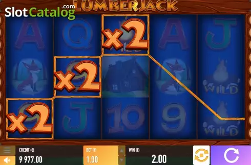 Οθόνη4. Lumberjack Κουλοχέρης