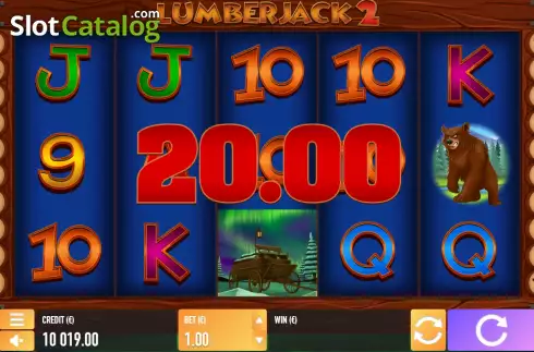 Οθόνη3. Lumberjack 2 Κουλοχέρης 