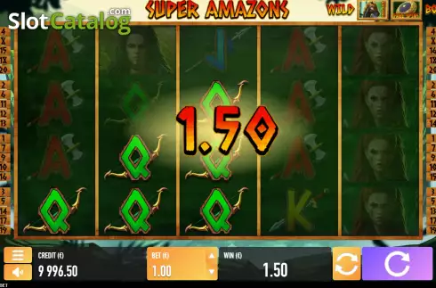 Οθόνη3. Super Amazons Κουλοχέρης