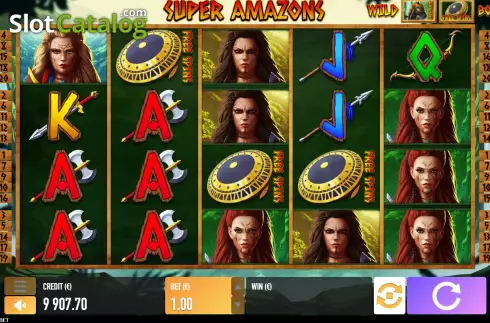 Οθόνη5. Super Amazons Κουλοχέρης