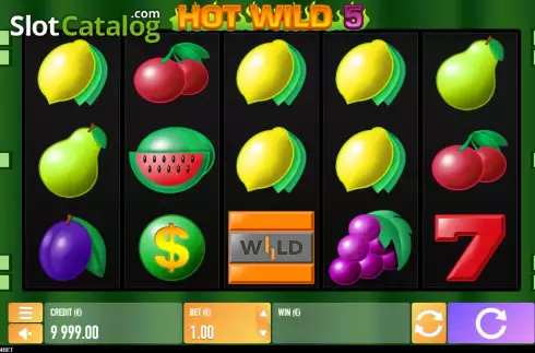 Οθόνη2. Hot Wild 5 Κουλοχέρης