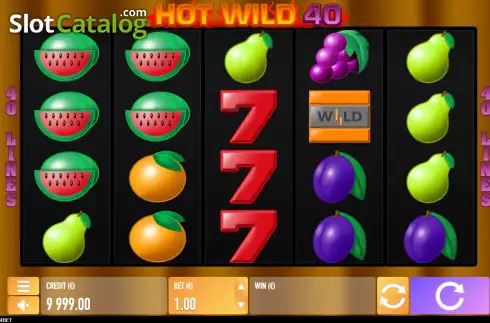 Οθόνη2. Hot Wild 40 Κουλοχέρης