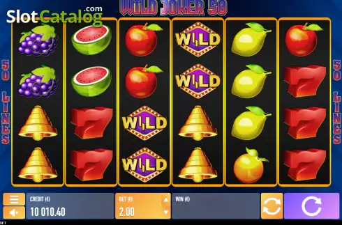 Οθόνη2. Wild Joker 50 Κουλοχέρης