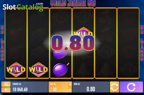 Οθόνη3. Wild Joker 50 Κουλοχέρης