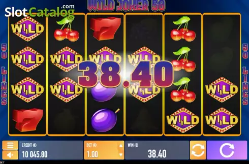 Οθόνη4. Wild Joker 50 Κουλοχέρης