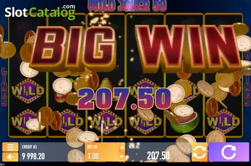 Οθόνη5. Wild Joker 50 Κουλοχέρης
