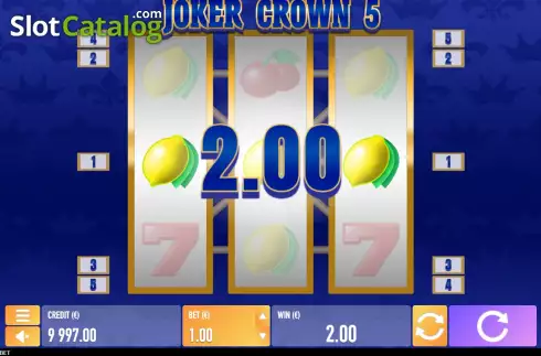 Οθόνη3. Joker Crown 5 Κουλοχέρης 