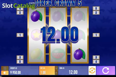 Οθόνη4. Joker Crown 5 Κουλοχέρης 