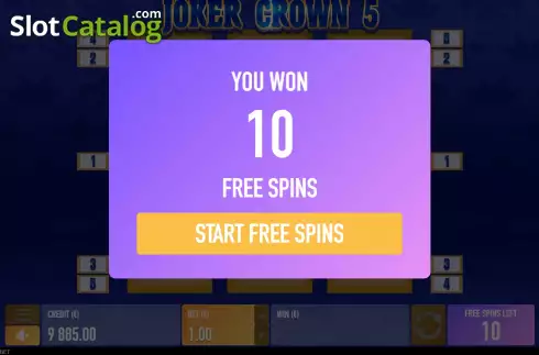 Οθόνη6. Joker Crown 5 Κουλοχέρης 