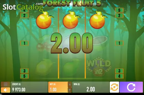 Οθόνη3. Forest Fruit 5 Κουλοχέρης