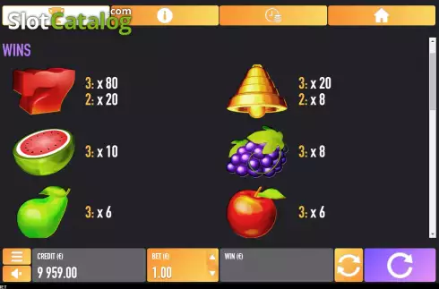 Οθόνη6. Forest Fruit 5 Κουλοχέρης
