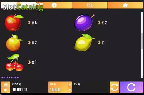 Οθόνη7. Fruit Hell Κουλοχέρης 