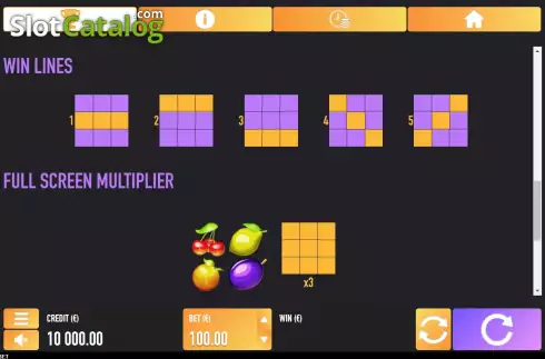 Οθόνη8. Fruit Hell Κουλοχέρης 