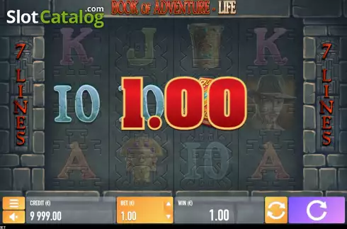 Οθόνη3. Book of Adventure Life Κουλοχέρης
