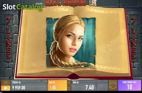 Οθόνη7. Book of Adventure Life Κουλοχέρης