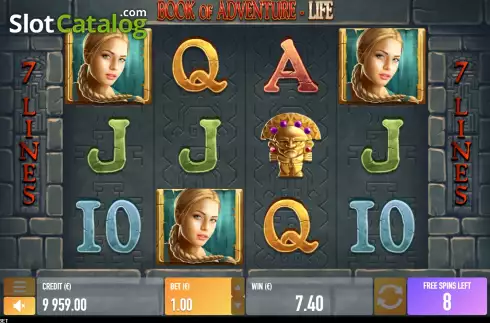 Οθόνη8. Book of Adventure Life Κουλοχέρης
