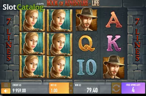 Οθόνη9. Book of Adventure Life Κουλοχέρης