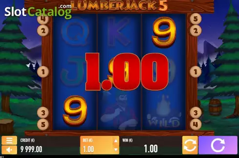 Οθόνη3. Lumberjack 5 Κουλοχέρης