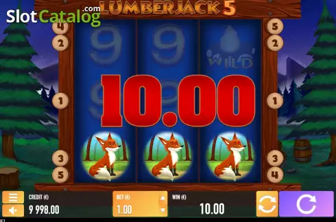 Οθόνη4. Lumberjack 5 Κουλοχέρης