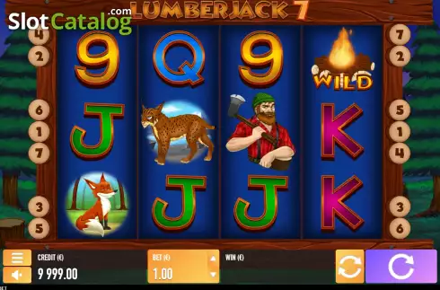 Οθόνη2. Lumberjack 7 Κουλοχέρης 
