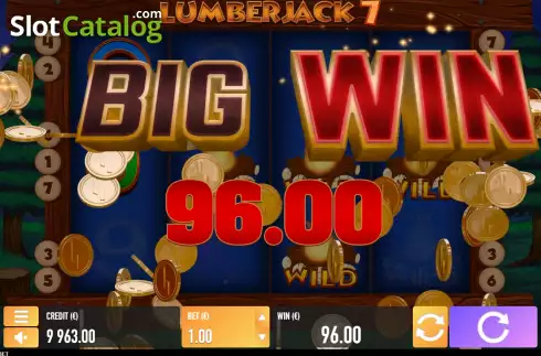 Οθόνη5. Lumberjack 7 Κουλοχέρης 