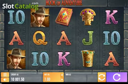 Οθόνη2. Book of Adventure (Tech4bet) Κουλοχέρης