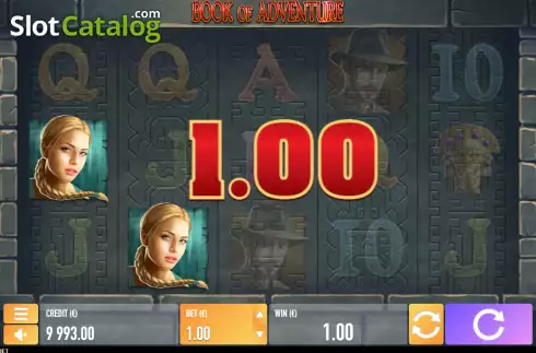 Οθόνη4. Book of Adventure (Tech4bet) Κουλοχέρης