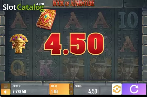 Οθόνη5. Book of Adventure (Tech4bet) Κουλοχέρης