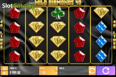Οθόνη2. Wild Diamonds 40 Κουλοχέρης