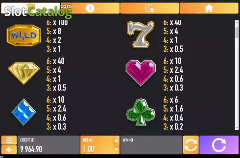 Οθόνη9. Wild Diamonds 50 Κουλοχέρης