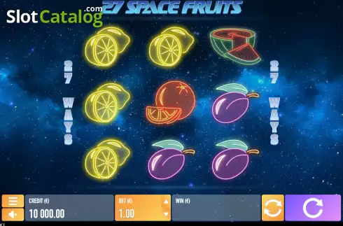 Οθόνη2. 27 Space Fruits Κουλοχέρης