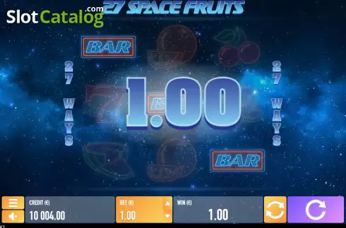 Οθόνη3. 27 Space Fruits Κουλοχέρης