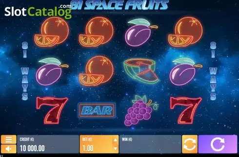 Οθόνη2. 81 Space Fruits Κουλοχέρης