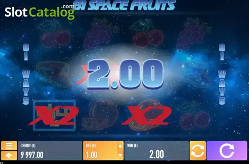Οθόνη3. 81 Space Fruits Κουλοχέρης