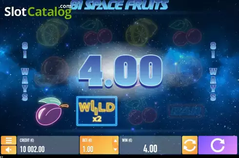 Οθόνη4. 81 Space Fruits Κουλοχέρης