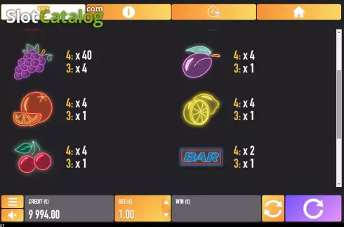 Οθόνη6. 81 Space Fruits Κουλοχέρης
