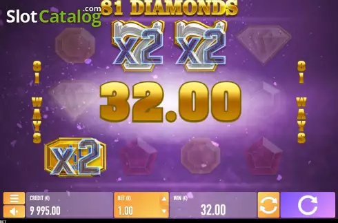 Οθόνη4. 81 Diamonds Κουλοχέρης