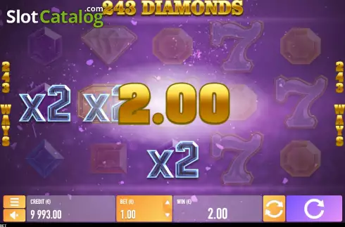 Οθόνη3. 243 Diamonds Κουλοχέρης