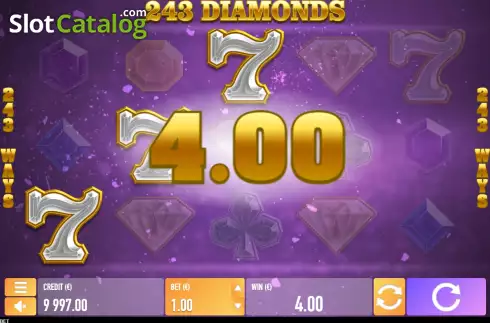 Οθόνη4. 243 Diamonds Κουλοχέρης