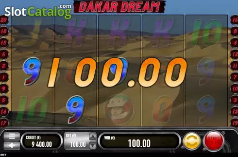 Οθόνη3. Dakar Dream Κουλοχέρης