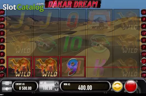 Οθόνη4. Dakar Dream Κουλοχέρης