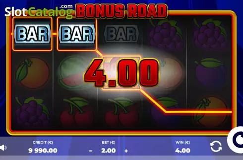 Οθόνη3. Bonus Road Κουλοχέρης 
