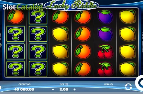 Οθόνη2. Lucky Riddle Κουλοχέρης