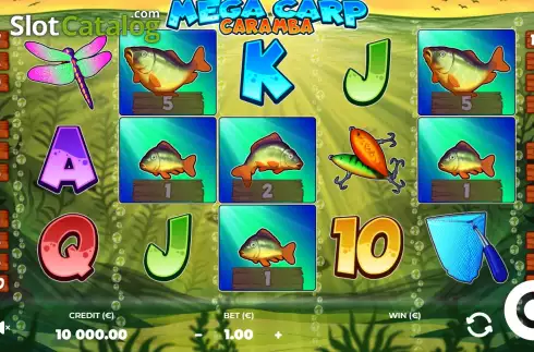 Οθόνη2. Mega Carp Caramba Κουλοχέρης