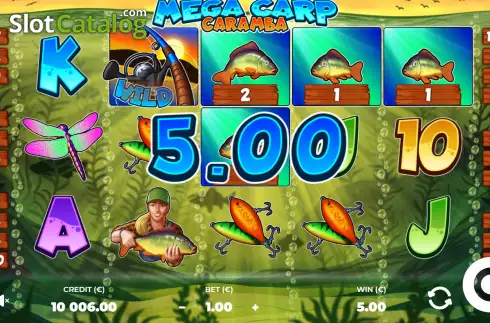 Οθόνη3. Mega Carp Caramba Κουλοχέρης